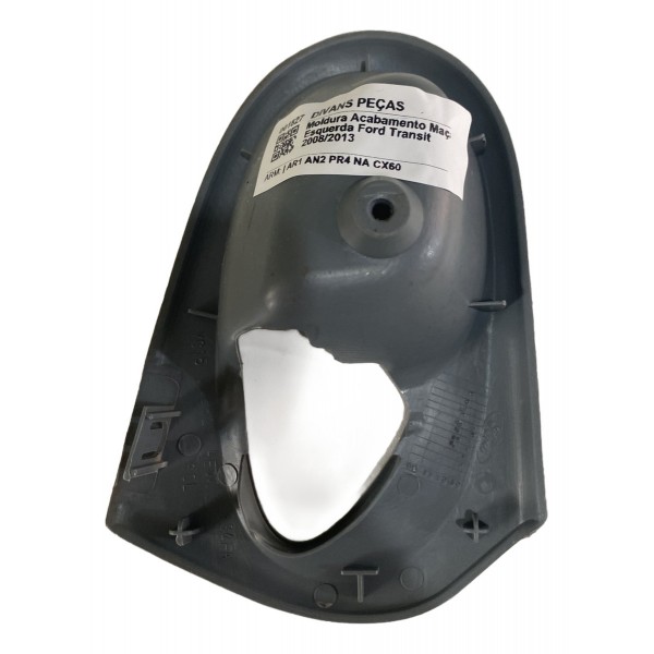 Moldura Acabamento Maçaneta Esquerda Ford Transit 2008/2013 Cinza-escuro