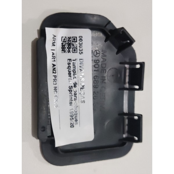 Tampa Do Painel Lateral Esquerda Sprinter 1995/2006 Preto