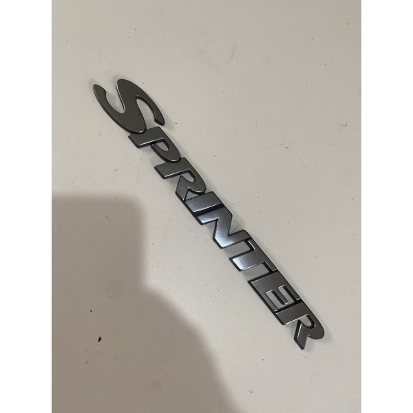Emblema Traseiro Cromado Sprinter Cromado