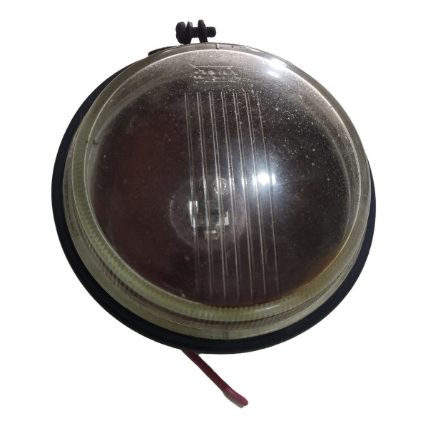 Farol De Milha Redondo Universal Vidro Transparente