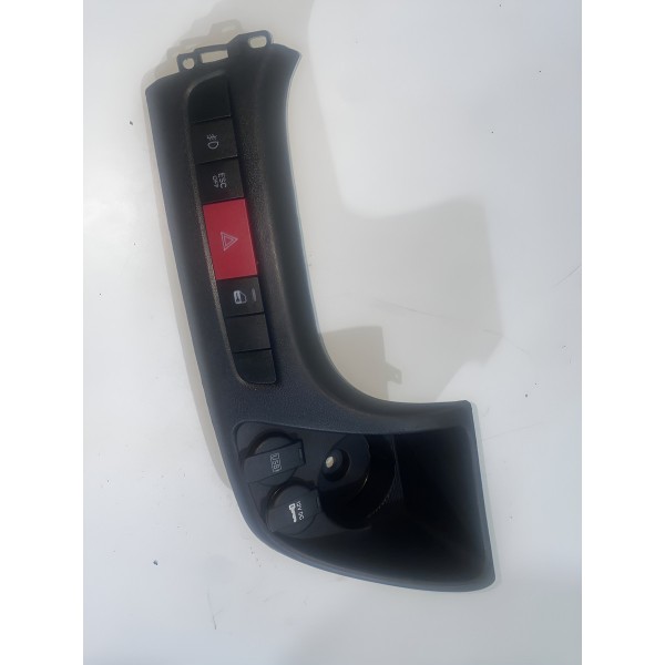 Botão Pisca Alerta Fiat Ducato 2018/2020 Preto