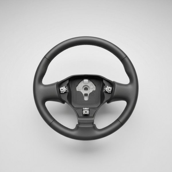 Volante Direção Fiat Ducato 2006/2017 Original Preto Preto