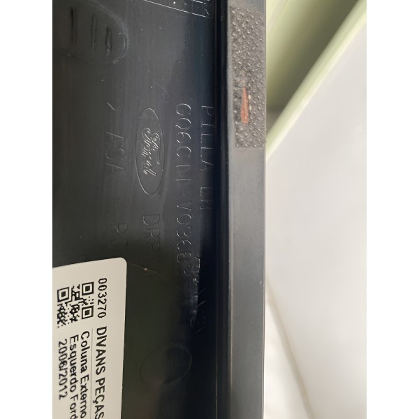 Coluna Externo Diant. Esquerdo/direito Ford Transit 2008/12 Preto