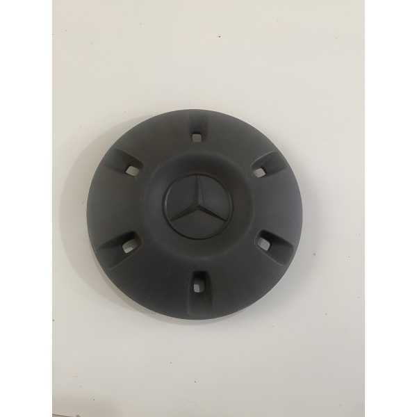 Calota Roda Aro 16 C/ Detallhe M Benz Sprinter 2013/2022 Preto