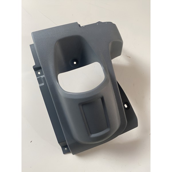 Moldura Acabamento Porta Copo Lado Esq. Transit 2008/2013 Cinza