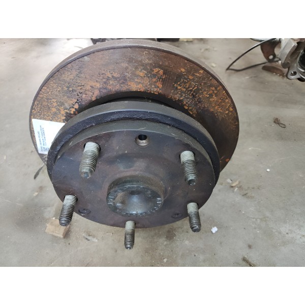 Montante Traseiro Direito Ford Transit 2008/2014 - Preto Preto