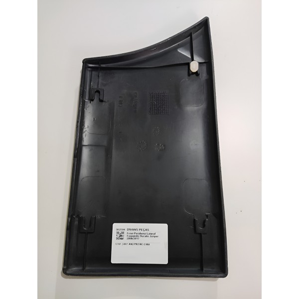Friso Paralama Lateral Esquerdo Ducato Junper 2006/2017 Preto