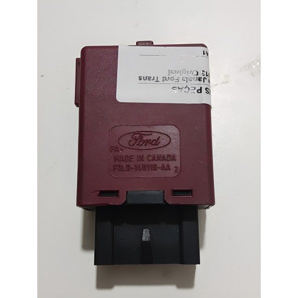 Rele De Janela Ford Transit 2008/2013 Original Vermelho Bordo