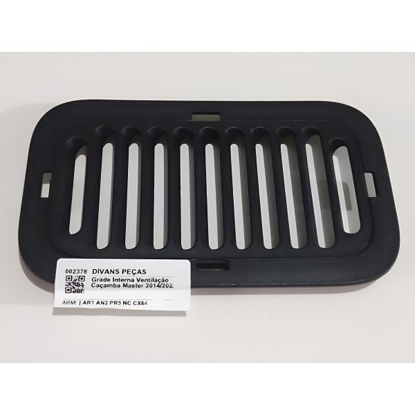 Grade Interna Ventilação Caçamba Master 2.3 2014/2022