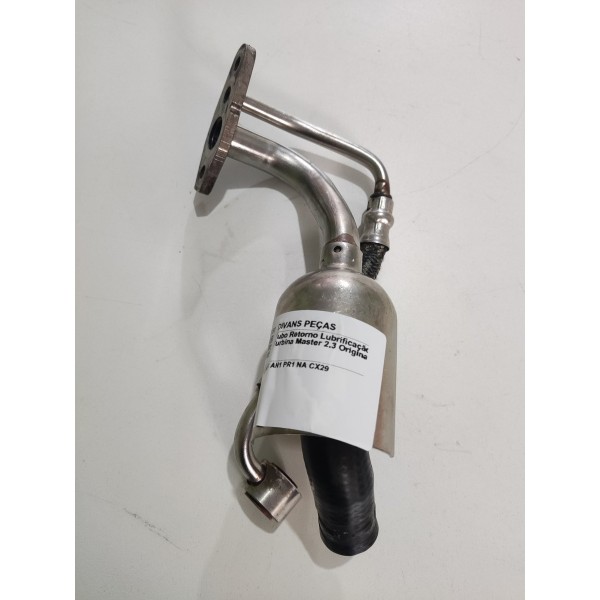 Tubo Retorno Lubrificação Turbina Master 2.3 Original