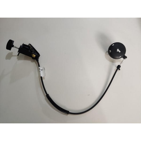 Botão Regulador Direção Ventilação C/ Cabo Transit 2008/13 Cinza-escuro