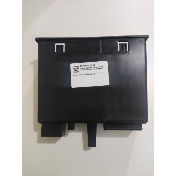 Porta Objetos Painel Ford Transit 2008/2013 Original Preto