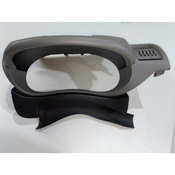 Moldura Capa Painel Instrumento Master 2014/2022 Preto