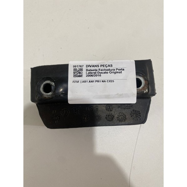 Batente Fechadura Porta Lateral Ducato Original 2006/2016 Preto