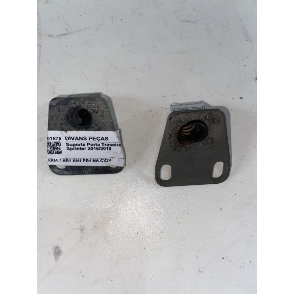 Suporte Porta Traseira Sprinter 2012/2019 Prateado