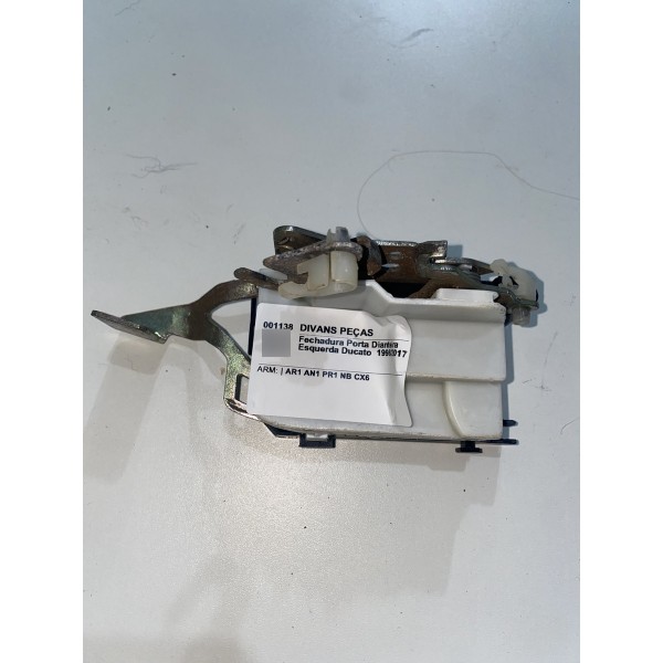 Fechadura Porta Dianteira Esquerda Ducato  1998/2017 Semi Novo