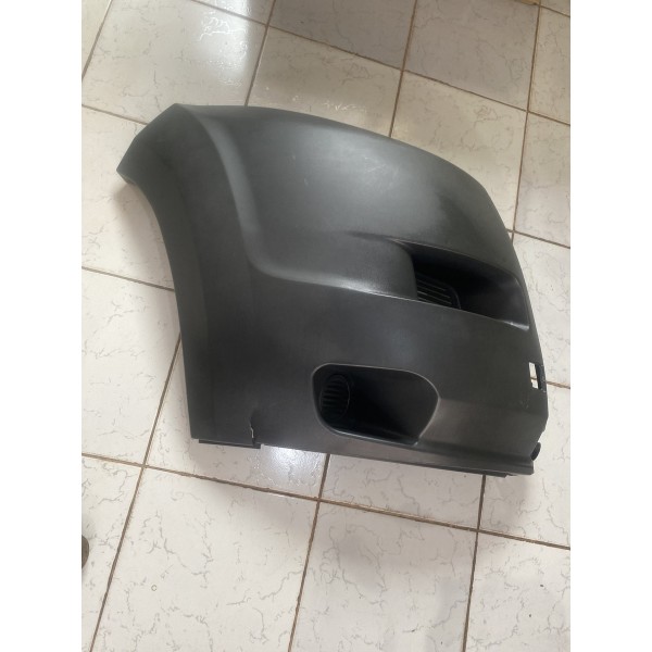 Parachoque Ponteira Diant. Dir. C/ Detalhe Ducato 2018/22 Preto