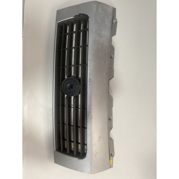 Grade Parachoque Dianteira C/ Detalhe Ducato 2018/22 Preto Fosco