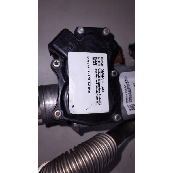 Válvula Borboleta Sistema Egr Renault Master 2014/2022