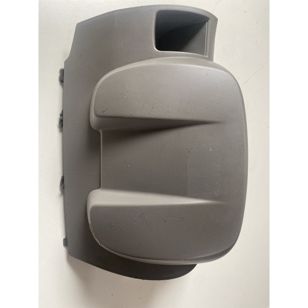 Moldura Capa Painel Instrumento C/ Detalhe Master 2014/2022 Cinza