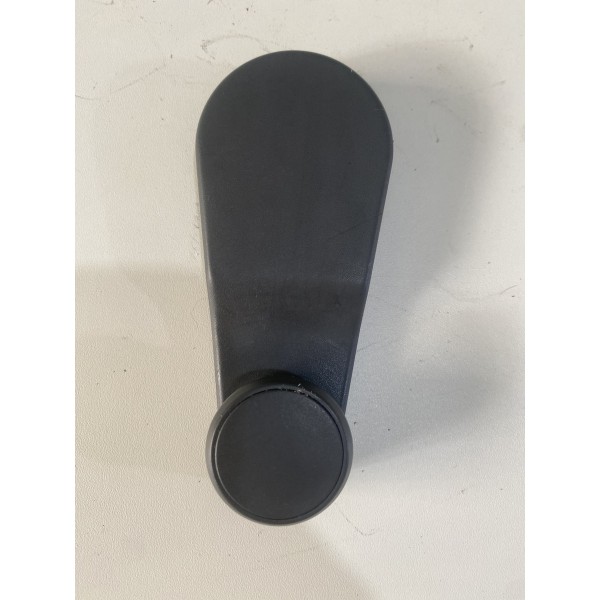 Manivela Reguladora Do Vidro Porta Dianteiras Ducato 2006/20 Preto